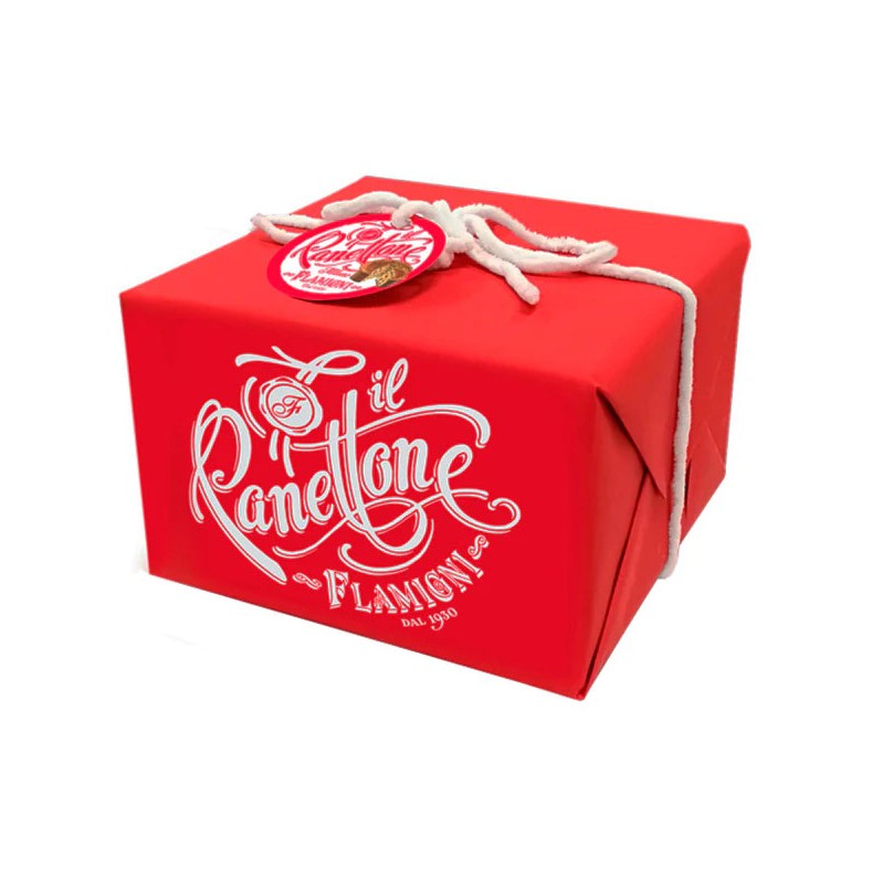 Flamigni Panettone Traditional Red/White Box 500g